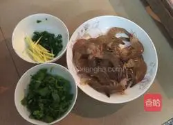 Scallops and seafood Illustration of how to make porridge 3