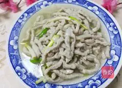 Illustration of how to make stir-fried shredded pork loin 7