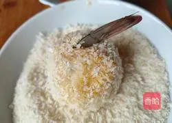 Illustration of how to make shrimp balls with anchovies 10