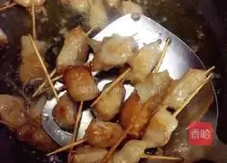 (Afternoon tea) Illustration of how to make fragrant toothpick meat 13