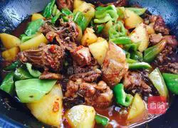 Potato Spicy Chicken Recipe Illustration 17