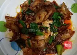 Illustration of the Old Farmer's Twice-cooked Pork 4