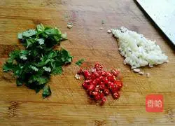 Illustration of how to make steamed eggplant with garlic paste 5