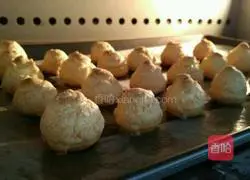 Illustration of how to make vanilla crispy puffs 8