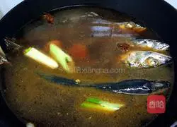 Illustration of home-style stewed mackerel 6