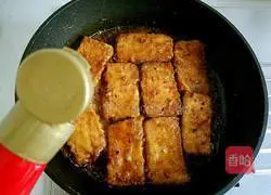 Illustration of how to make hotpot tofu 17