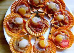 Steamed scallops Illustration of what fans do 1