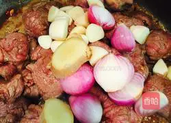 Red wine beef recipe illustration 5