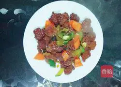 Illustration of how to make Nanjian meatballs 11