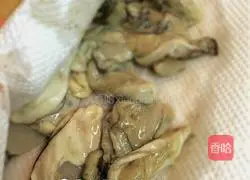 Illustration of how to make fried oysters and king oyster mushrooms in butter 2