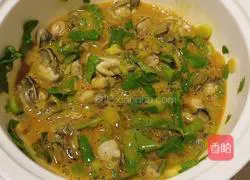 Illustration of how to make fried oysters in southern Fujian 8