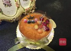 Illustration of how to make cherry mousse 14