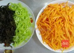 #乐香ceramic# Illustration of how to make fish-flavored shredded pork 2