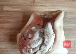 Illustration of braised pork elbow 1