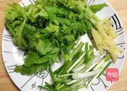 Illustration of how to make scallion oil crab cheese rice cake 8