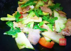 Illustration of how to make stir-fried cabbage with pork belly 12