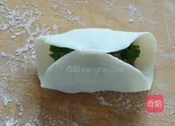 Illustration of how to make mackerel dumplings 10