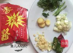 Illustration of how to cook sturgeon and stewed potatoes 2