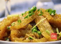 Spicy and sour pork rind recipe 2