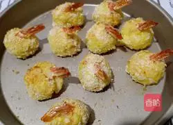 Golden Cheese Shrimp Balls (Oven Version) Recipe Illustration 22