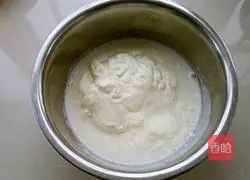 Illustration of how to make rainbow mousse 11