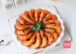 Illustration of Braised Prawns 10