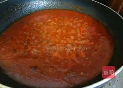 Illustration of how to make tomato sauce mixed with sesame seeds 10