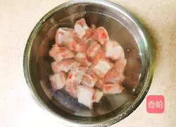 Illustration of how to make steamed pork ribs 2