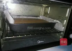 Illustration of how to make cream cake roll 9