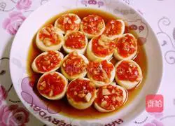 Illustration of how to make tomato sauce tofu 11