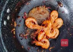 Dry-fried prawns Illustration of how to do it 5