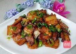 Hunan stir-fried pork recipe 12