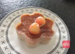 Illustration of how to make cherry mousse 15