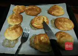 Illustration of making butter puffs 12