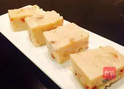 Illustration of how to make steamed preserved radish cake 17