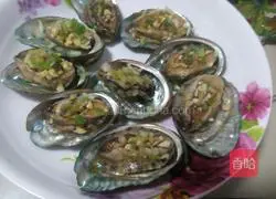 Illustration of how to make steamed abalone 6