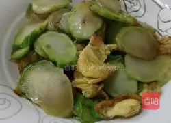 Stir-fried vegetables Illustration of how to make eggs 9