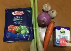 Illustration of making Italian tomato sauce (family version) 1