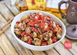 Illustration of how to make spicy chicken 8