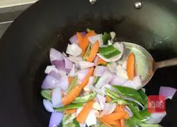 Illustration of how to make spicy squid tentacles 11