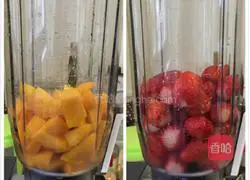 Illustration of how to make two-color mousse crystal cake 2