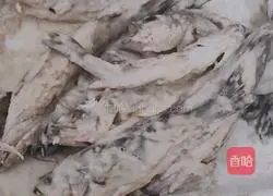 Illustration of braised small seabass 3