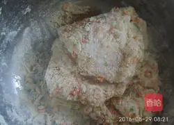 Illustration of making mashed potato cake 7