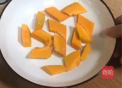 Illustration of how to make steamed pumpkin with black bean sauce chicken wings 6