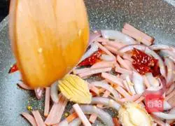 Illustration of how to make abalone fried cake 5