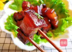 Illustration of how to make braised pork 13