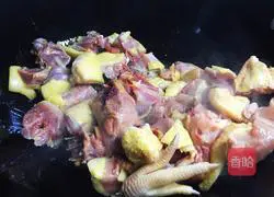 Chicken stewed with mushroom vermicelli Practice illustration 5