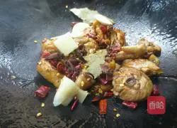 Illustration of how to make spicy chicken with edamame 8