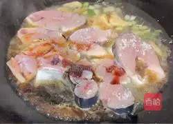 Illustration of braised mackerel 8