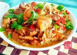 Xinjiang homemade spicy chicken recipe 13